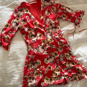 Zara floral romper
